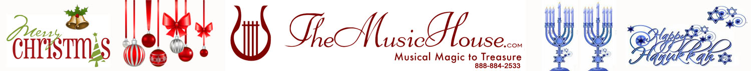 Let our Music House Shop at TheMusicHouse.com help you celebrate all of your occasions! 